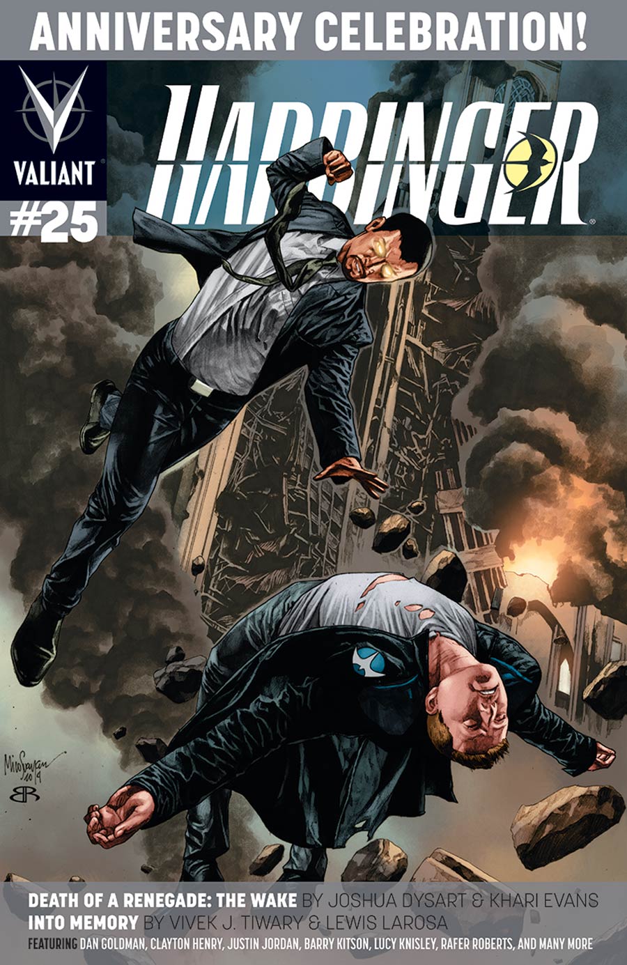 Harbinger Vol 2 #25 Cover A Regular Mico Suayan Cover