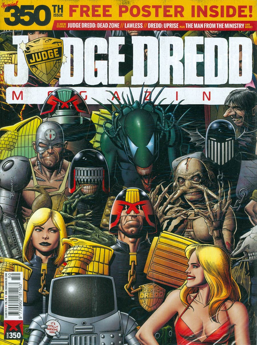 Judge Dredd Megazine #350