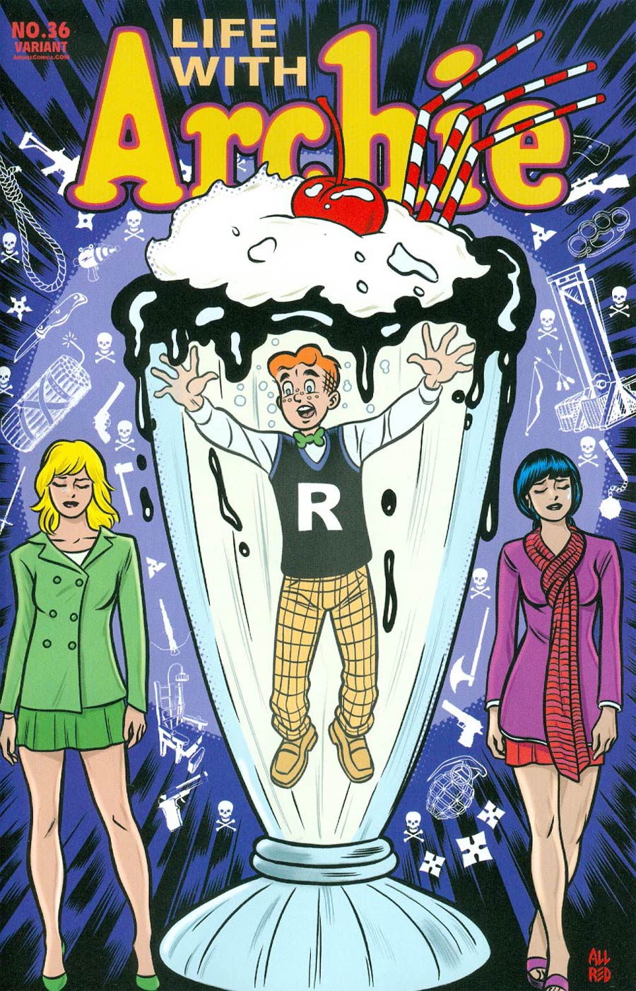 Life With Archie Vol 2 #36 Cover B Comic Format Mike Allred Cover
