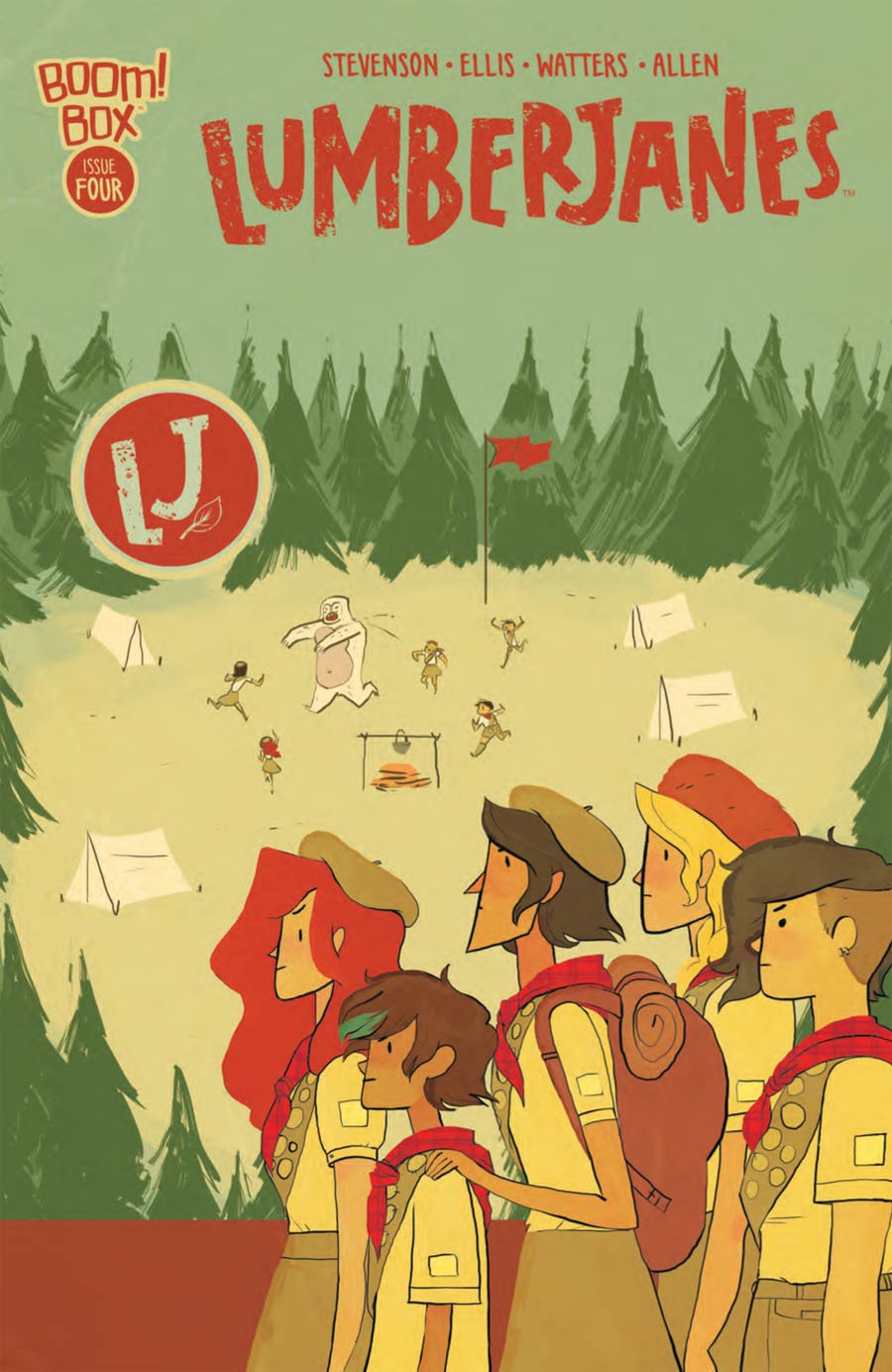 Lumberjanes #4 Cover A Regular Noelle Stevenson Cover