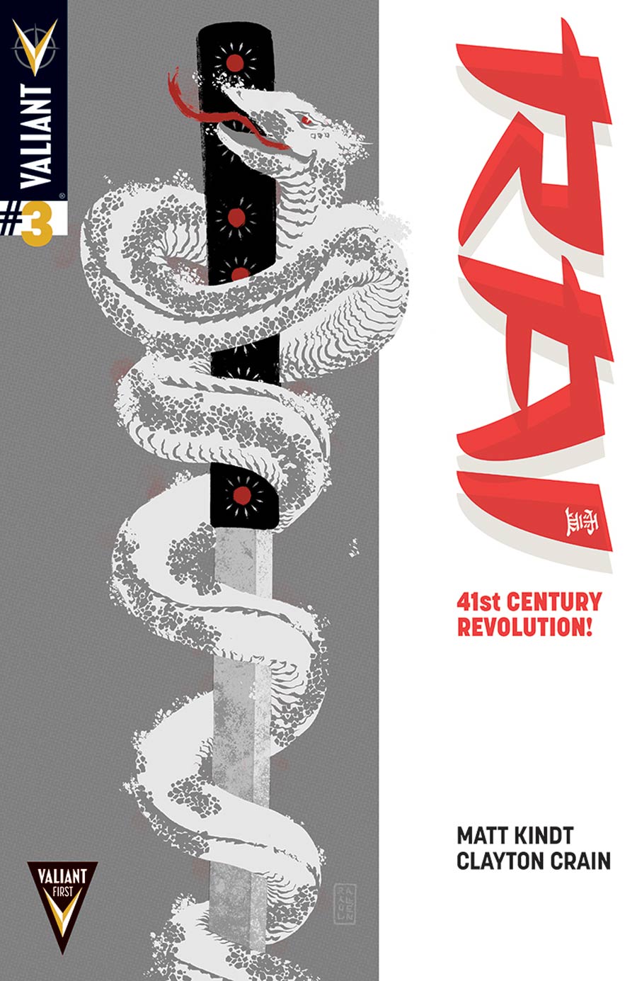 Rai Vol 2 #3 Cover A 1st Ptg Regular Raul Allen Cover