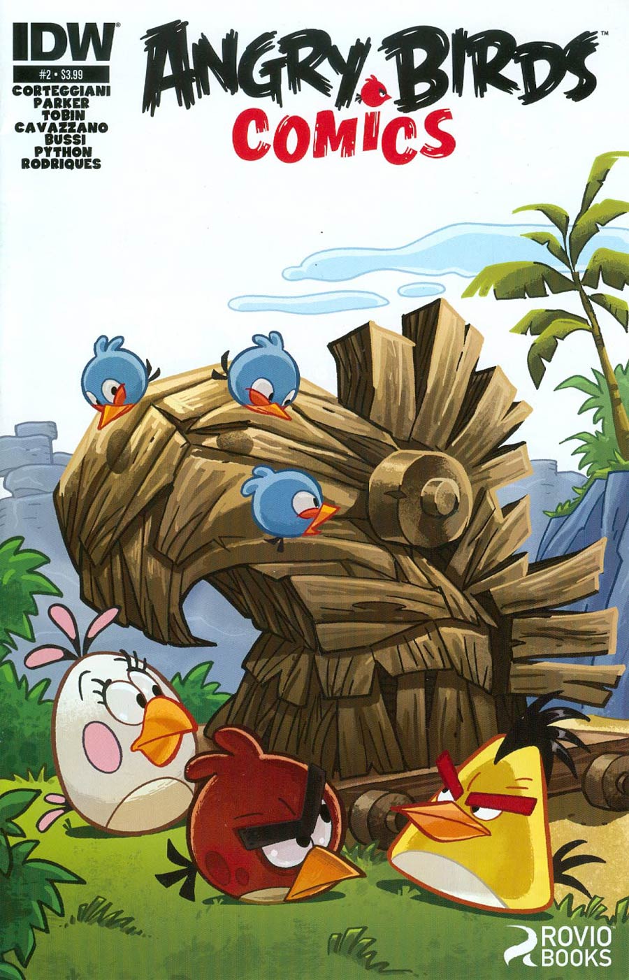 Angry Birds Comics #2 Cover A Regular Giorgio Cavazzano Cover