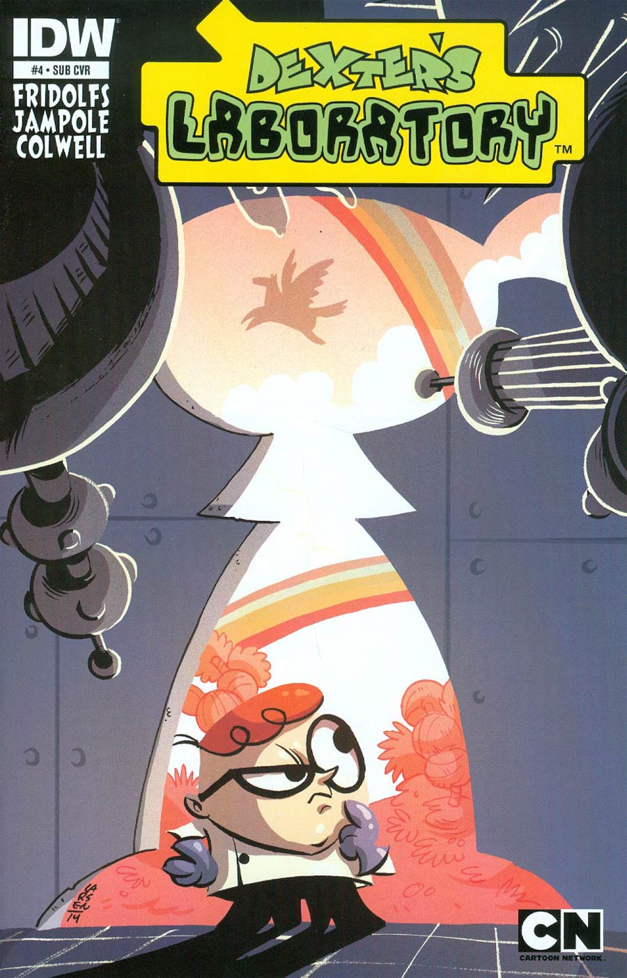 Dexters Laboratory Vol 2 #4 Cover B Variant Christine Larsen Subscription Cover