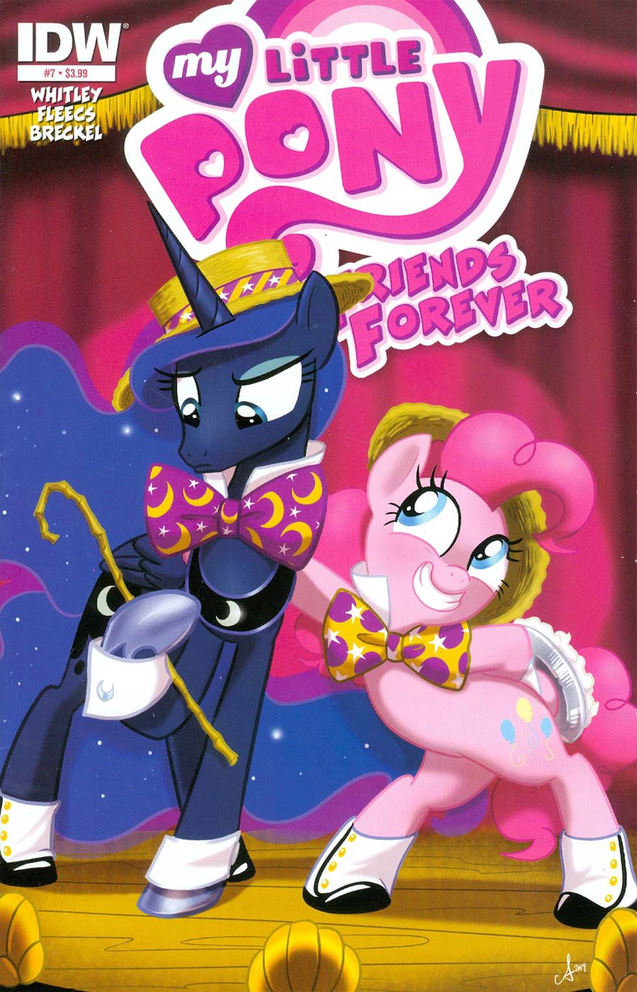 My Little Pony Friends Forever #7 Cover A Regular Amy Mebberson Cover