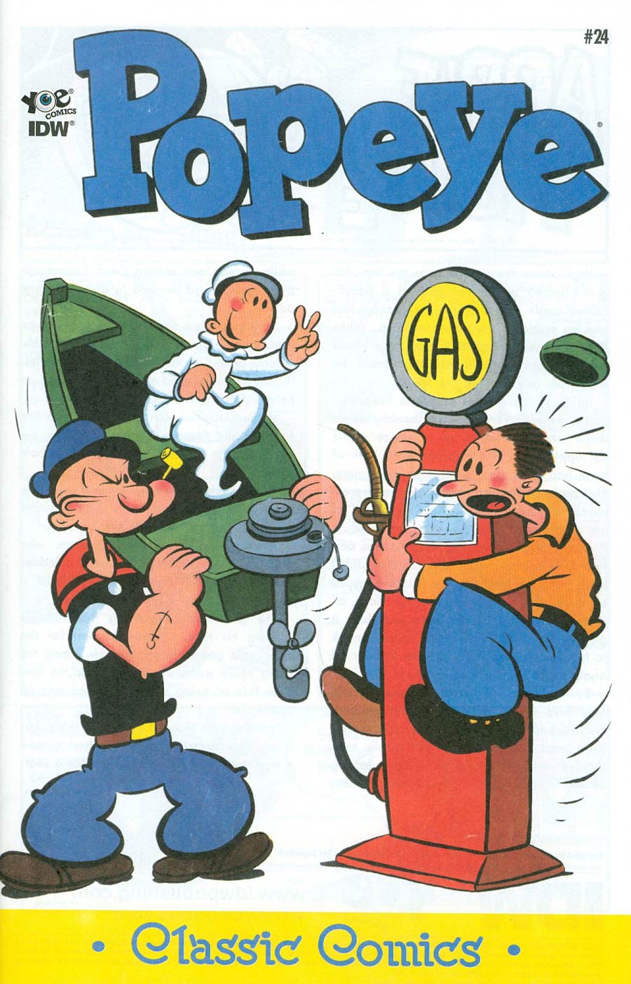 Classic Popeye #24 Cover A Regular Bud Sagendorf Cover