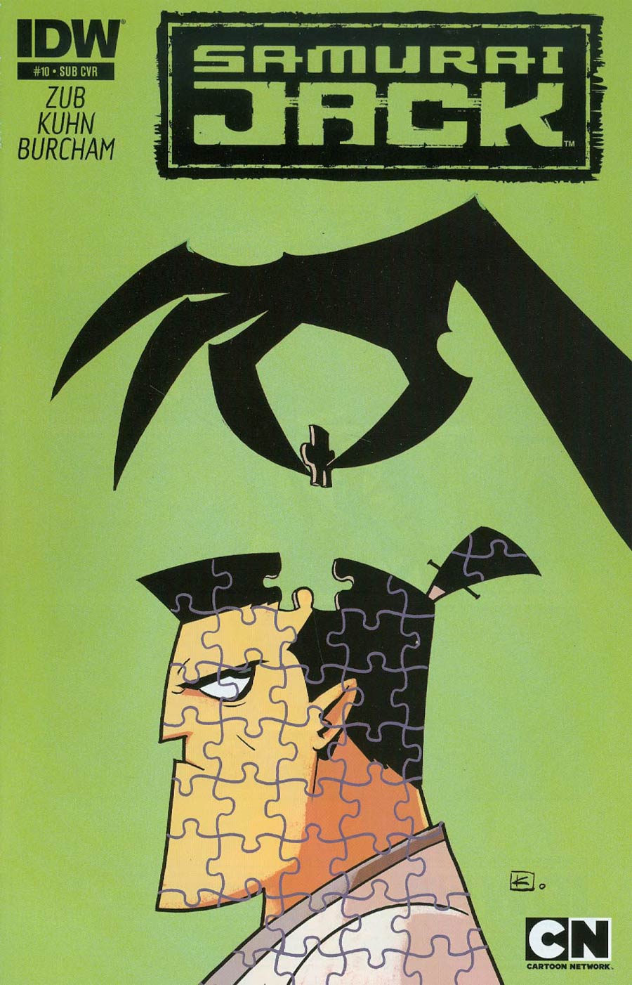 Samurai Jack #10 Cover B Variant Andy Kuhn Subscription Cover