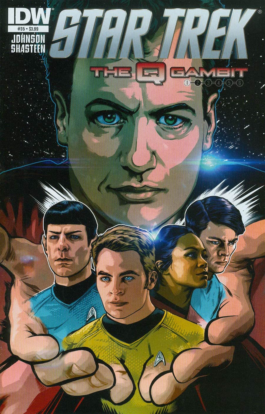 Star Trek (IDW) #35 Cover A Regular Tony Shasteen Cover