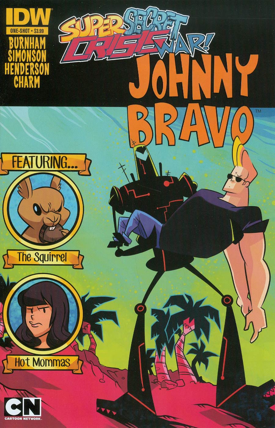 Super Secret Crisis War Johnny Bravo #1 Cover A Regular Erica Henderson Cover