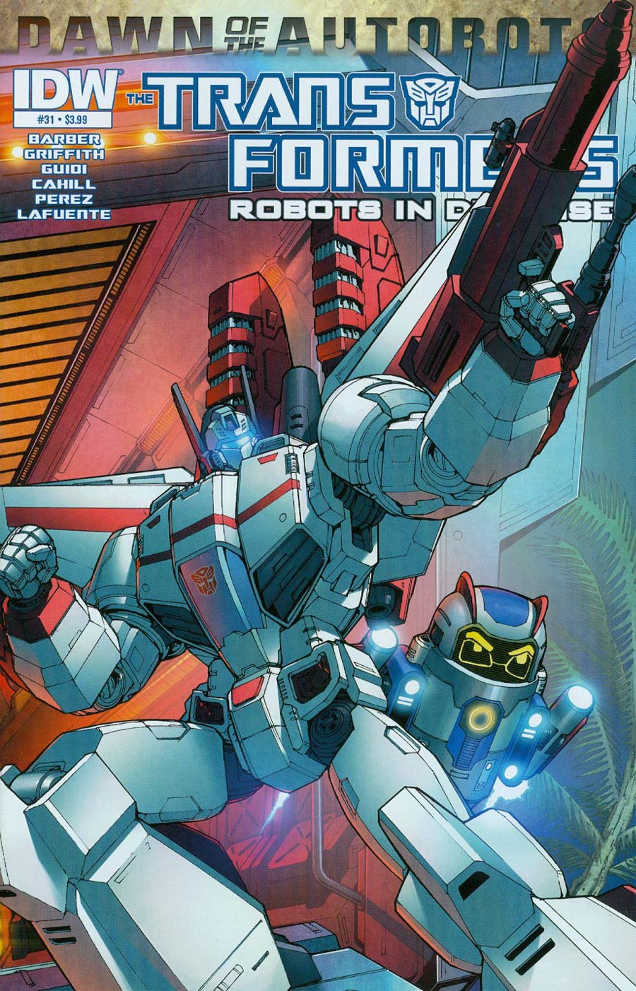 Transformers Robots In Disguise #31 Cover A Regular Andrew Griffith Cover (Dawn Of The Autobots Tie-In)