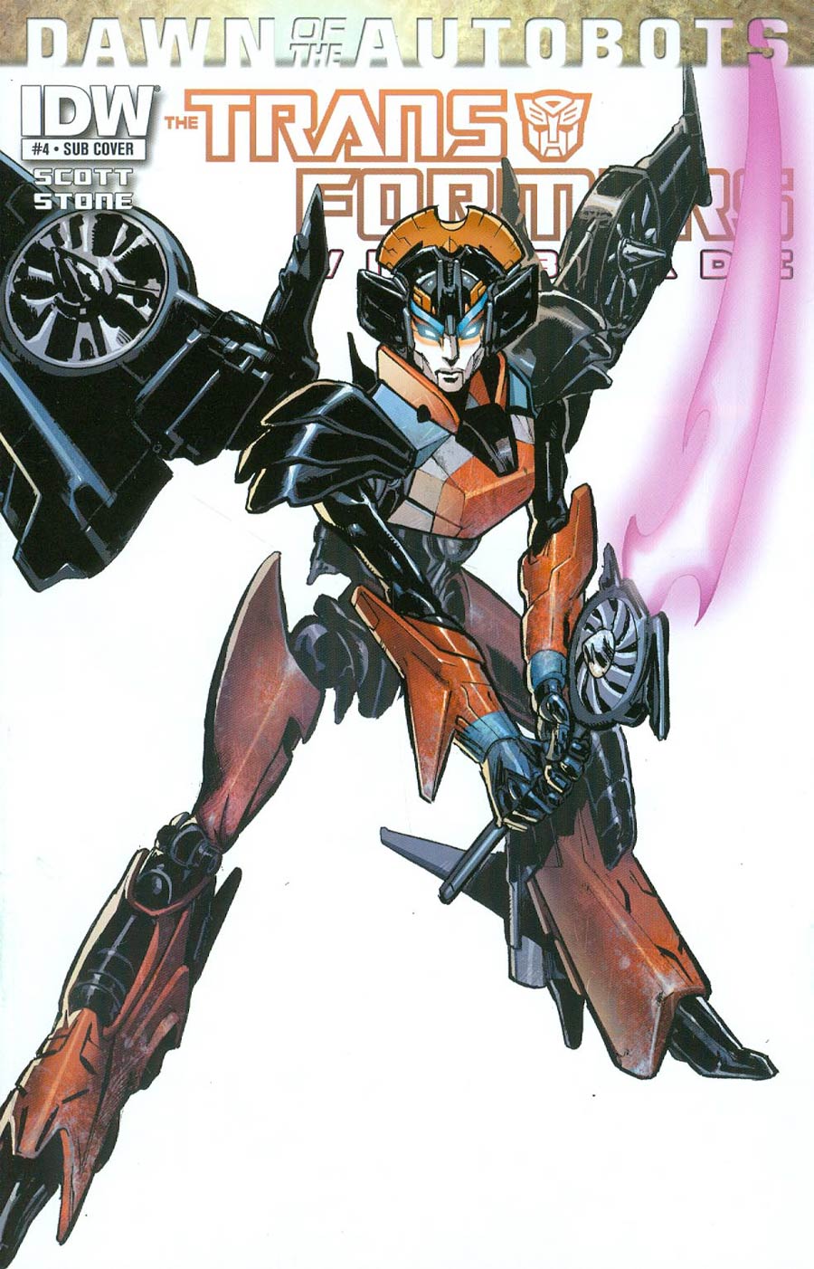 Transformers Windblade #4 Cover B Variant Phil Jimenez Subscription Cover (Dawn Of The Autobots Tie-In)