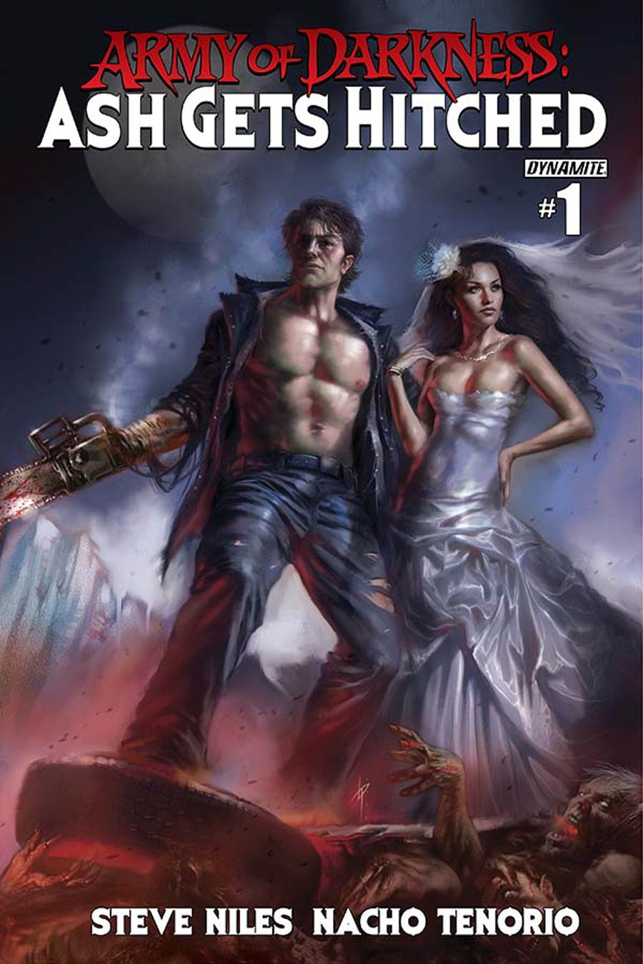 Army Of Darkness Ash Gets Hitched #1 Cover B Variant Lucio Parrillo Cover