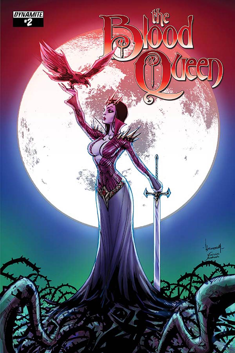 Blood Queen #2 Cover B Variant Ale Garza Cover