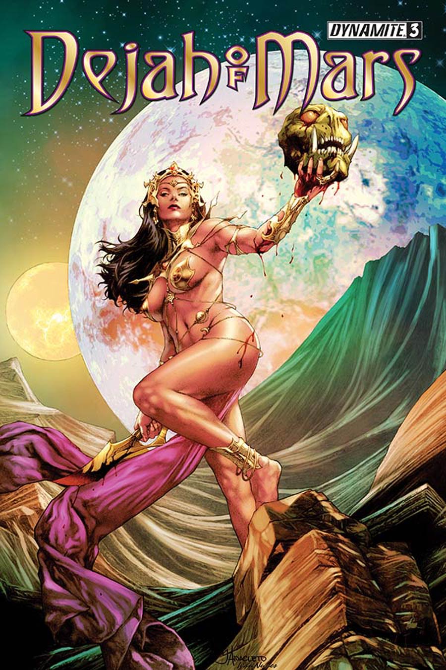 Dejah Of Mars #3 Cover A Regular Jay Anacleto Cover
