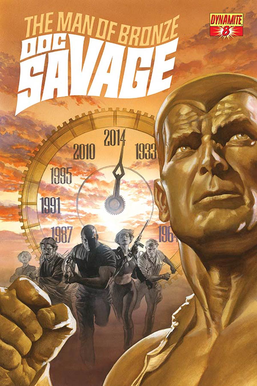 Doc Savage Vol 5 #8 Cover A Regular Alex Ross Cover