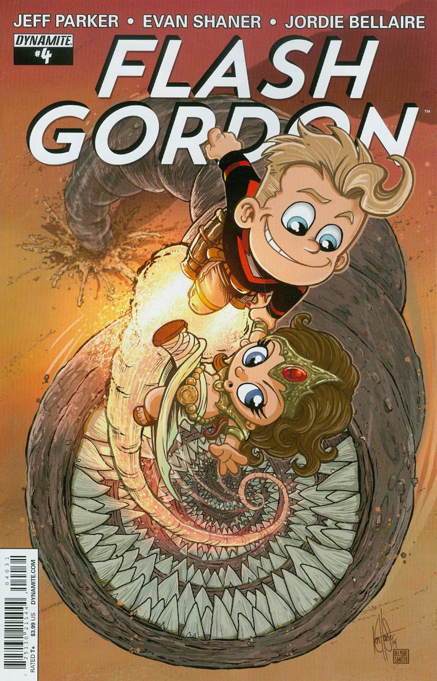 Flash Gordon Vol 7 #4 Cover B Variant Ken Haeser Cute Subscription Cover