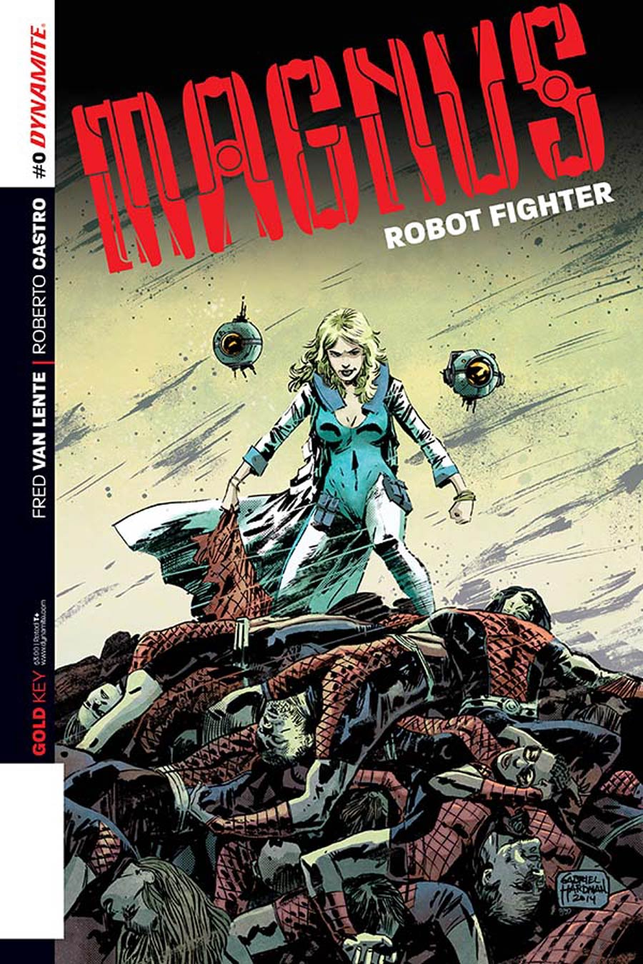 Magnus Robot Fighter Vol 4 #0 Cover A Regular Gabriel Hardman Cover