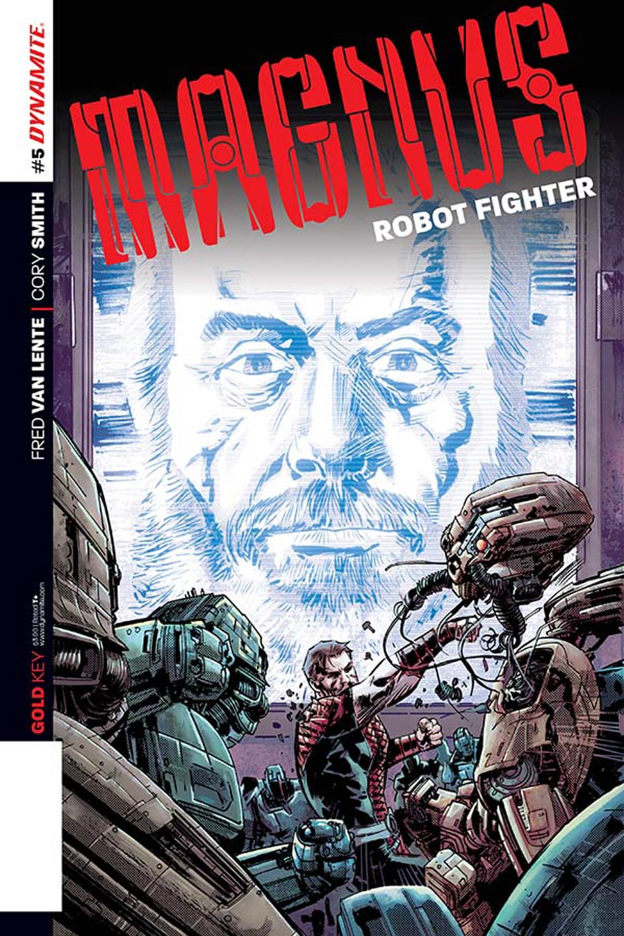 Magnus Robot Fighter Vol 4 #5 Cover A Regular Gabriel Hardman Cover