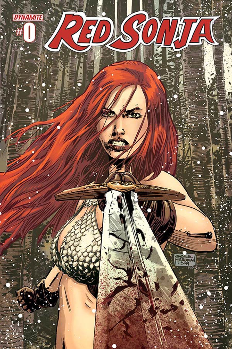 Red Sonja Vol 5 #0 Cover A Regular Gabriel Hardman Cover