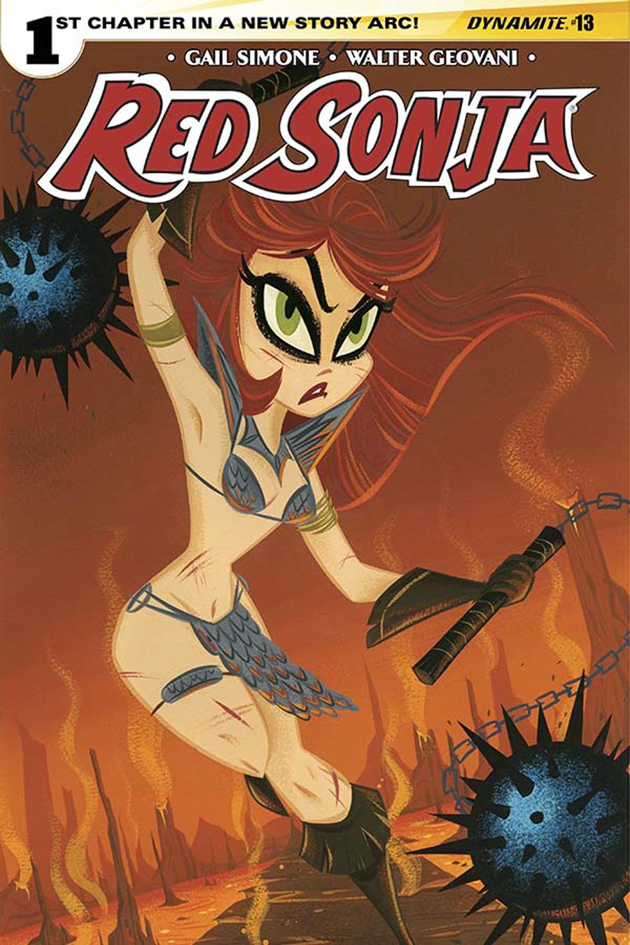 Red Sonja Vol 5 #13 Cover C Variant Stephanie Buscema Subscription Cover