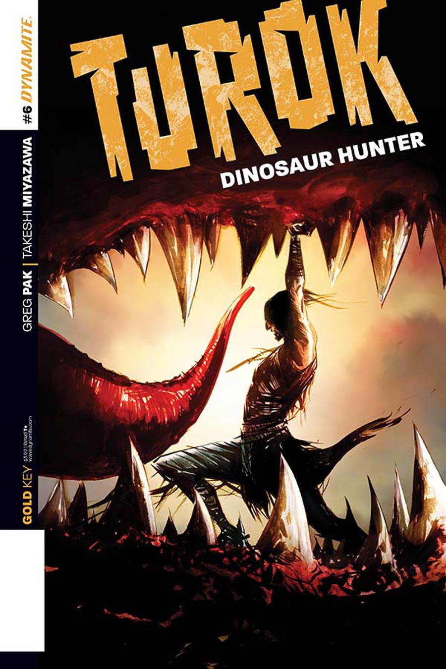 Turok Dinosaur Hunter Vol 2 #6 Cover B Variant Jae Lee Subscription Cover