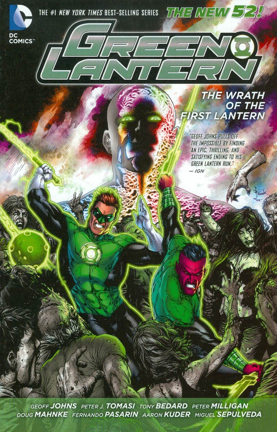 Green Lantern Wrath Of The First Lantern TP (New 52)
