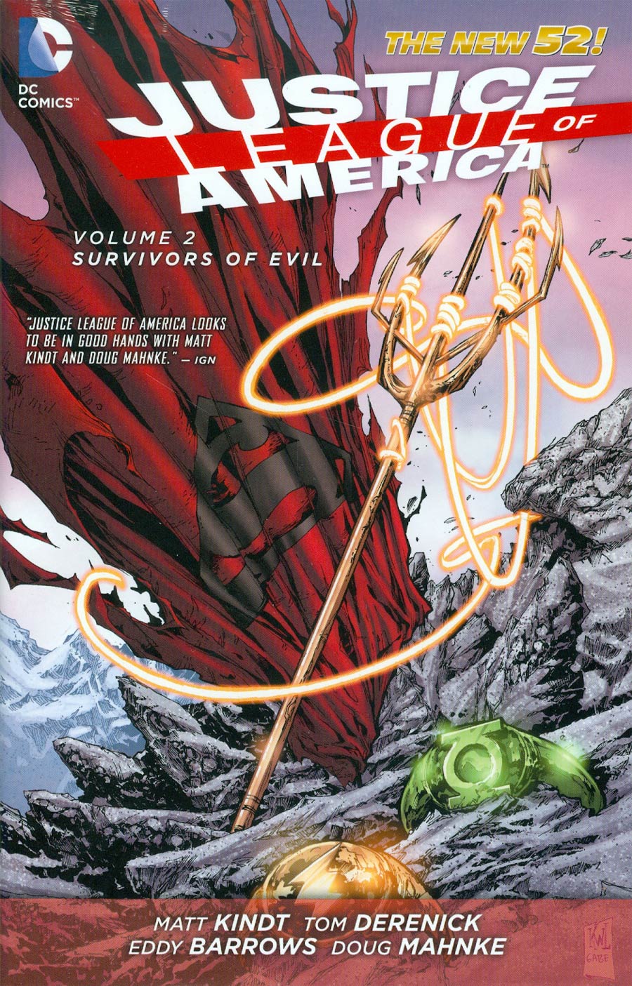 Justice League Of America (New 52) Vol 2 Survivors Of Evil HC