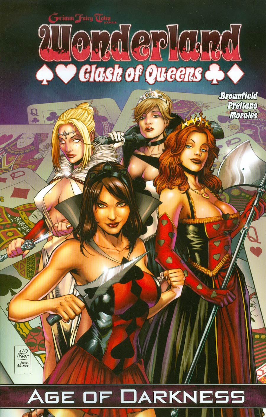 Grimm Fairy Tales Presents Wonderland Clash Of Queens TP