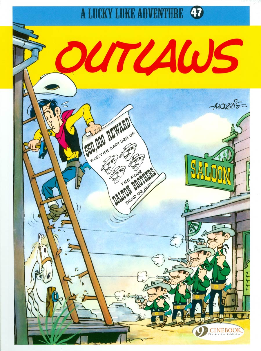 Lucky Luke Adventure Vol 47 Outlaws TP