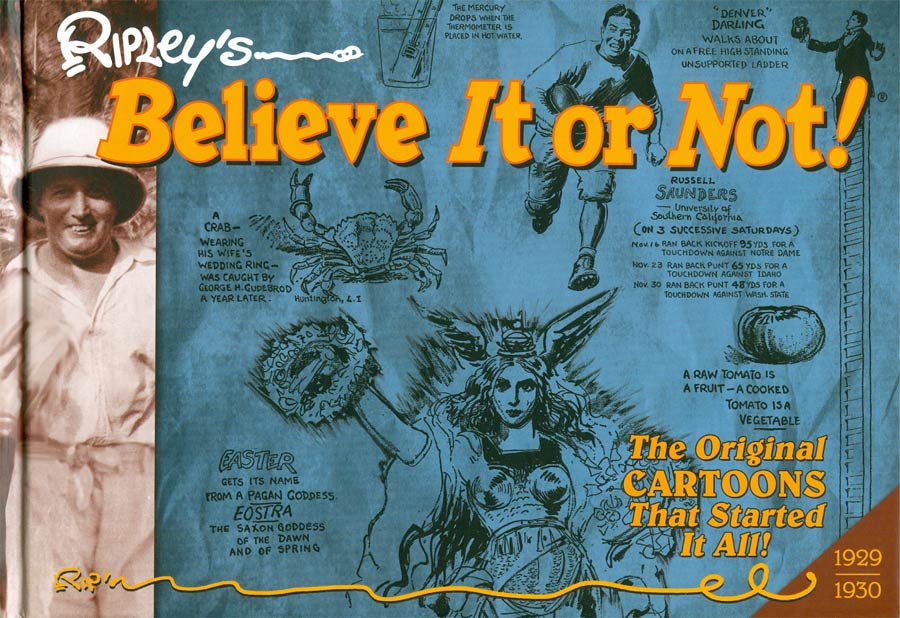 Ripleys Believe It Or Not Original Daily Cartoons Vol 1 1929-1930 HC