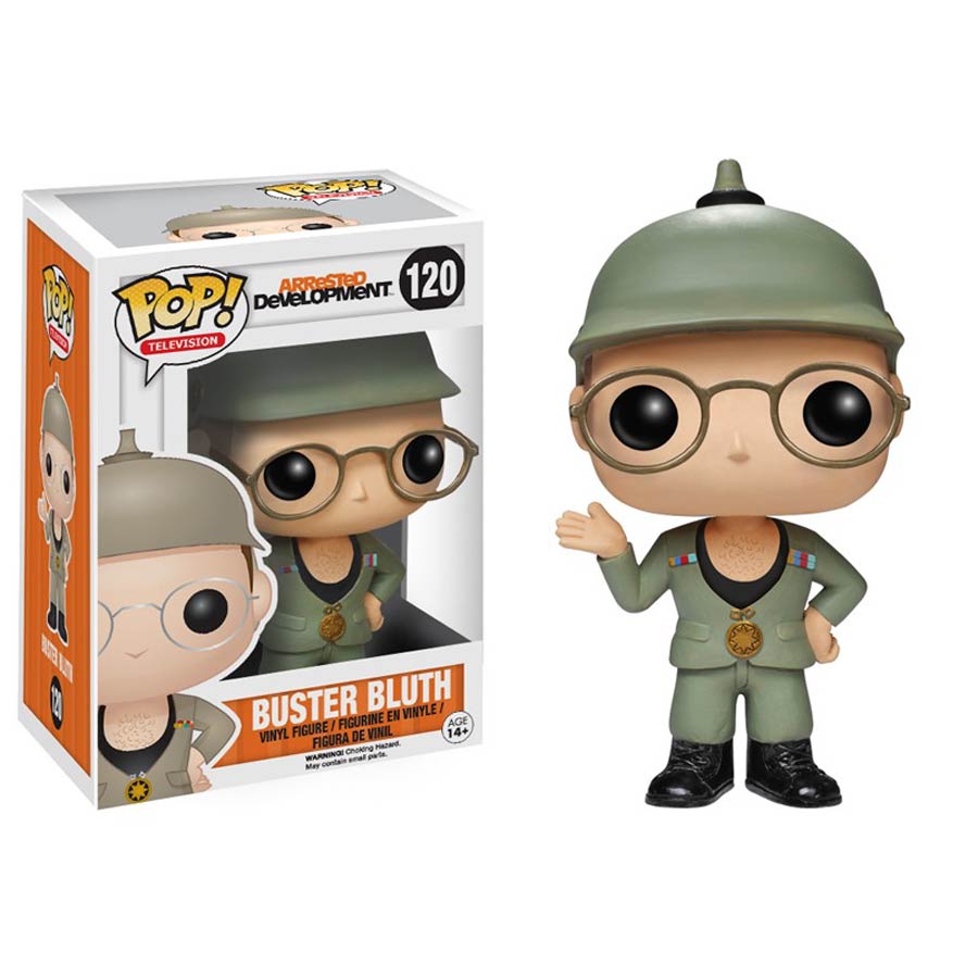 POP Television 120 Arrested Development Buster Bluth Good Grief Vinyl Figure