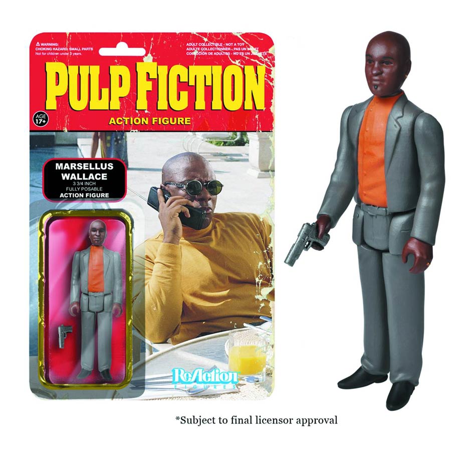 ReAction Pulp Fiction Marsellus Wallace 4-Inch Action Figure