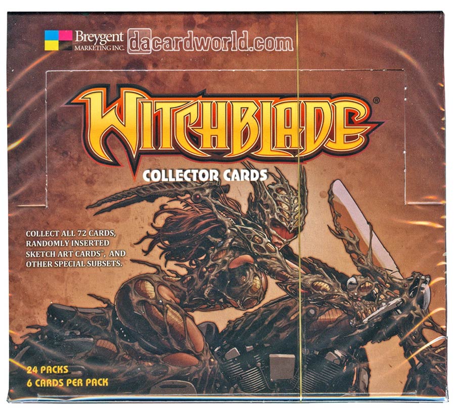 Witchblade Trading Cards Box