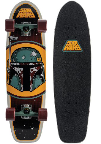 Star Wars Cruzer Skateboard - Boba Fett
