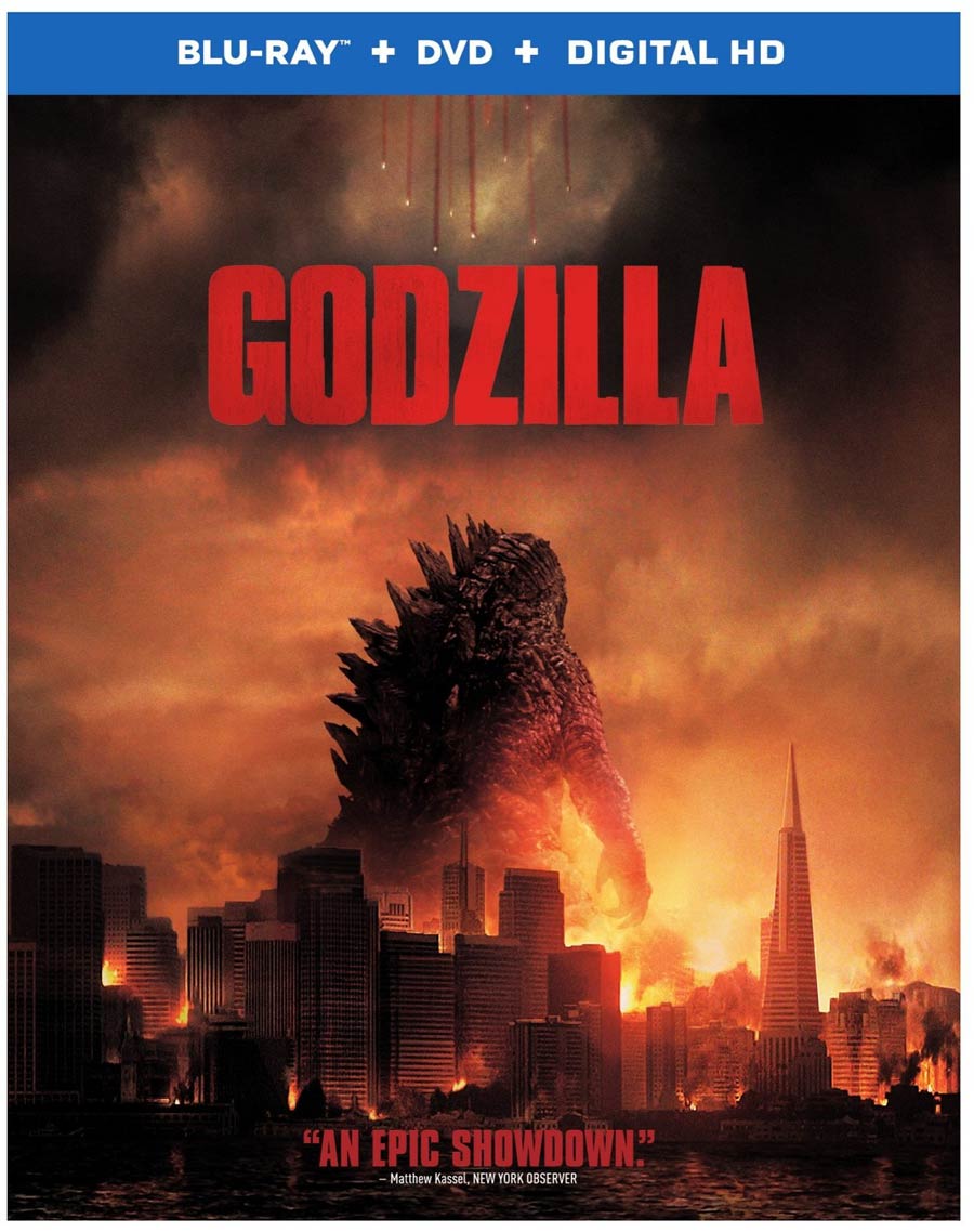 Godzilla 2014 Blu-ray Combo DVD