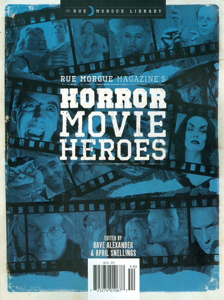 Rue Morgue Library Horror Movie Heroes