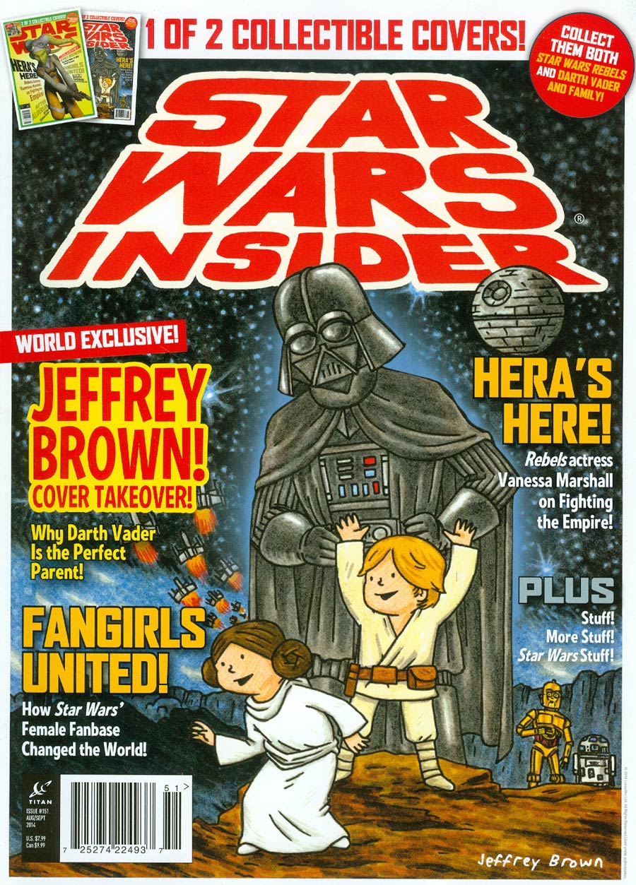 Star Wars Insider #151 Aug / Sep 2014 Newsstand Edition