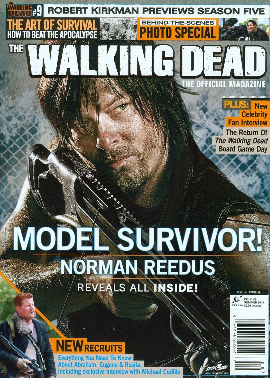 Walking Dead The Official Magazine #9 Newsstand Edition