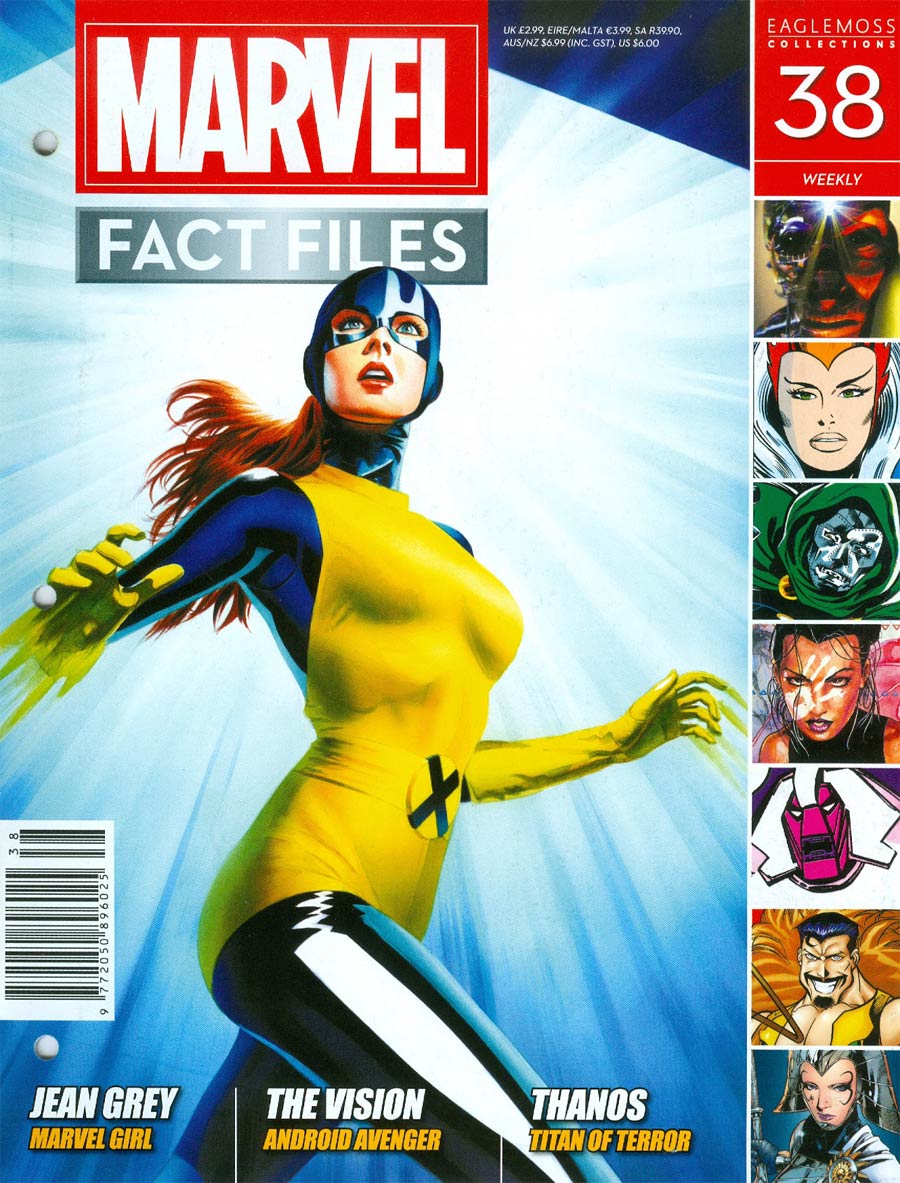 Marvel Fact Files #38 Jean Grey