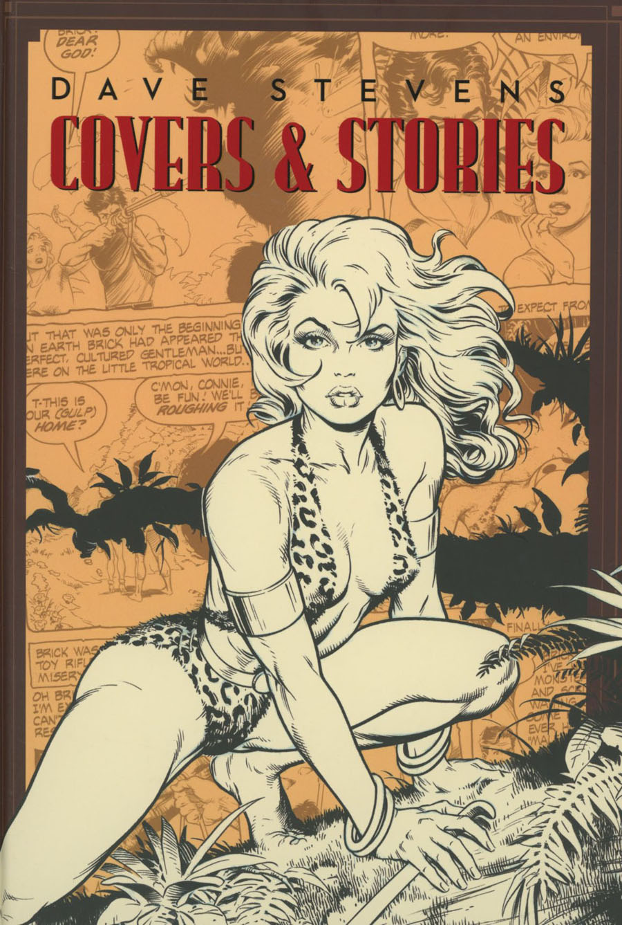 Dave Stevens Covers & Stories HC SDCC 2012 Variant Cover