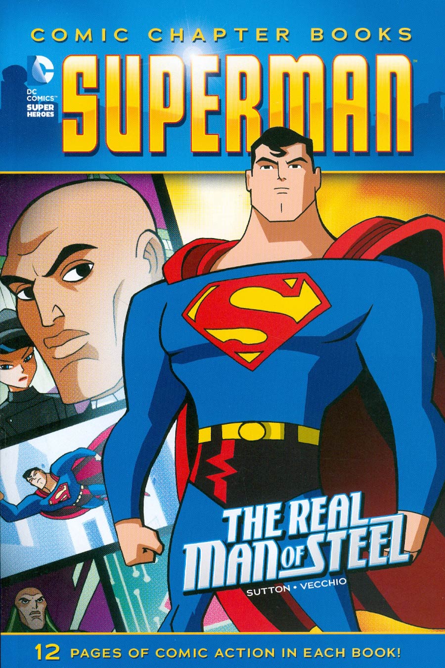 DC Comic Chapter Books Superman Real Man Of Steel TP