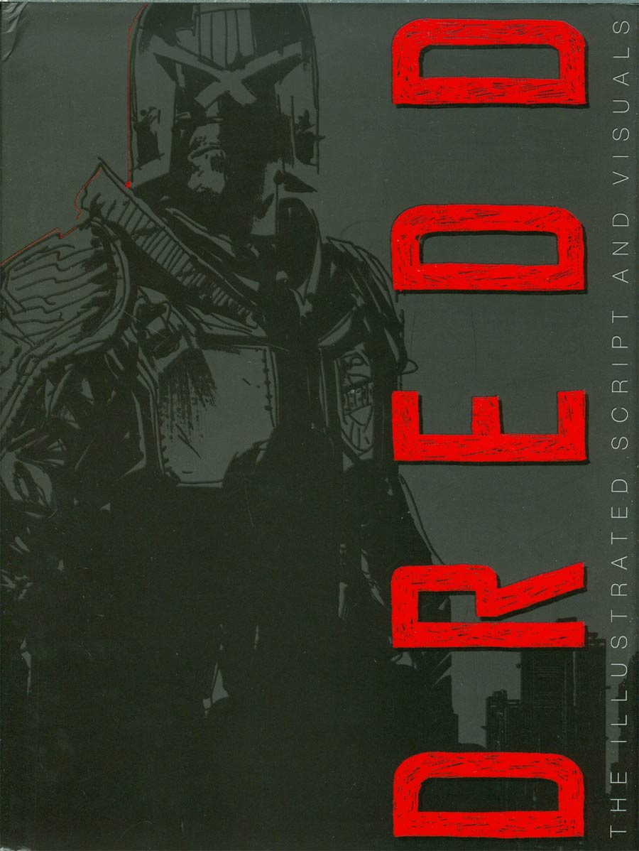 Dredd Illustrated Movie Script & Visuals HC Limited Jock Signed Edition
