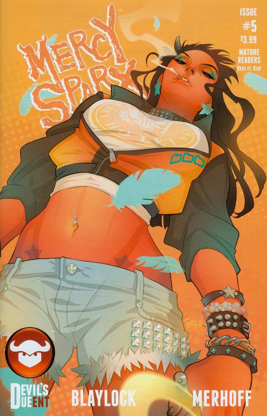 Mercy Sparx Vol 2 #5 Cover B Elizabeth Torque