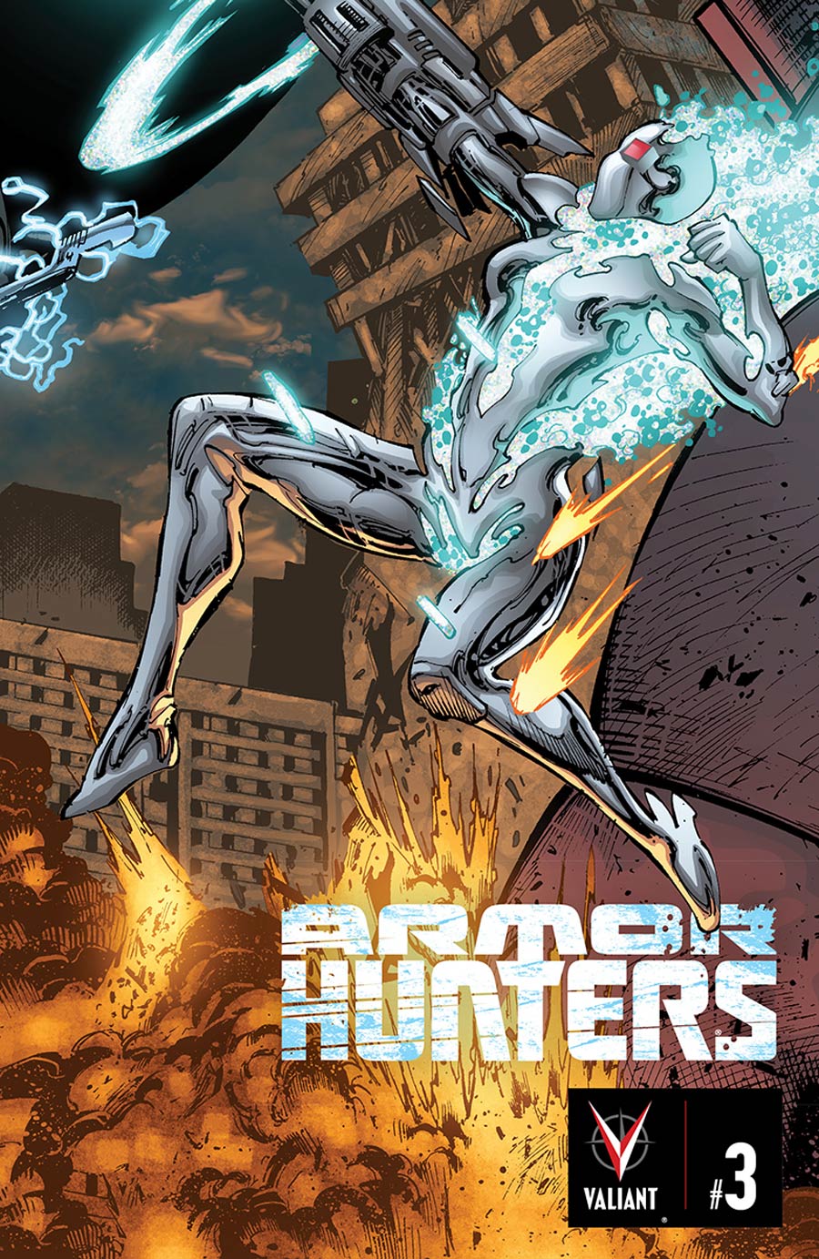 Armor Hunters #3 Cover C Shared Exclusive Connecting Armor Hunters Variant Cover (9 Of 18)