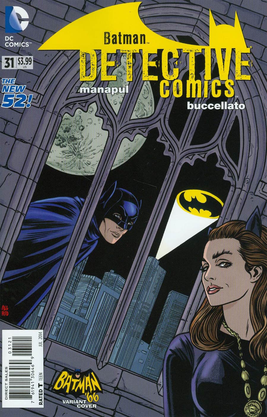 Detective Comics Vol 2 #31 Cover D Incentive Mike Allred Batman 66 Variant Cover