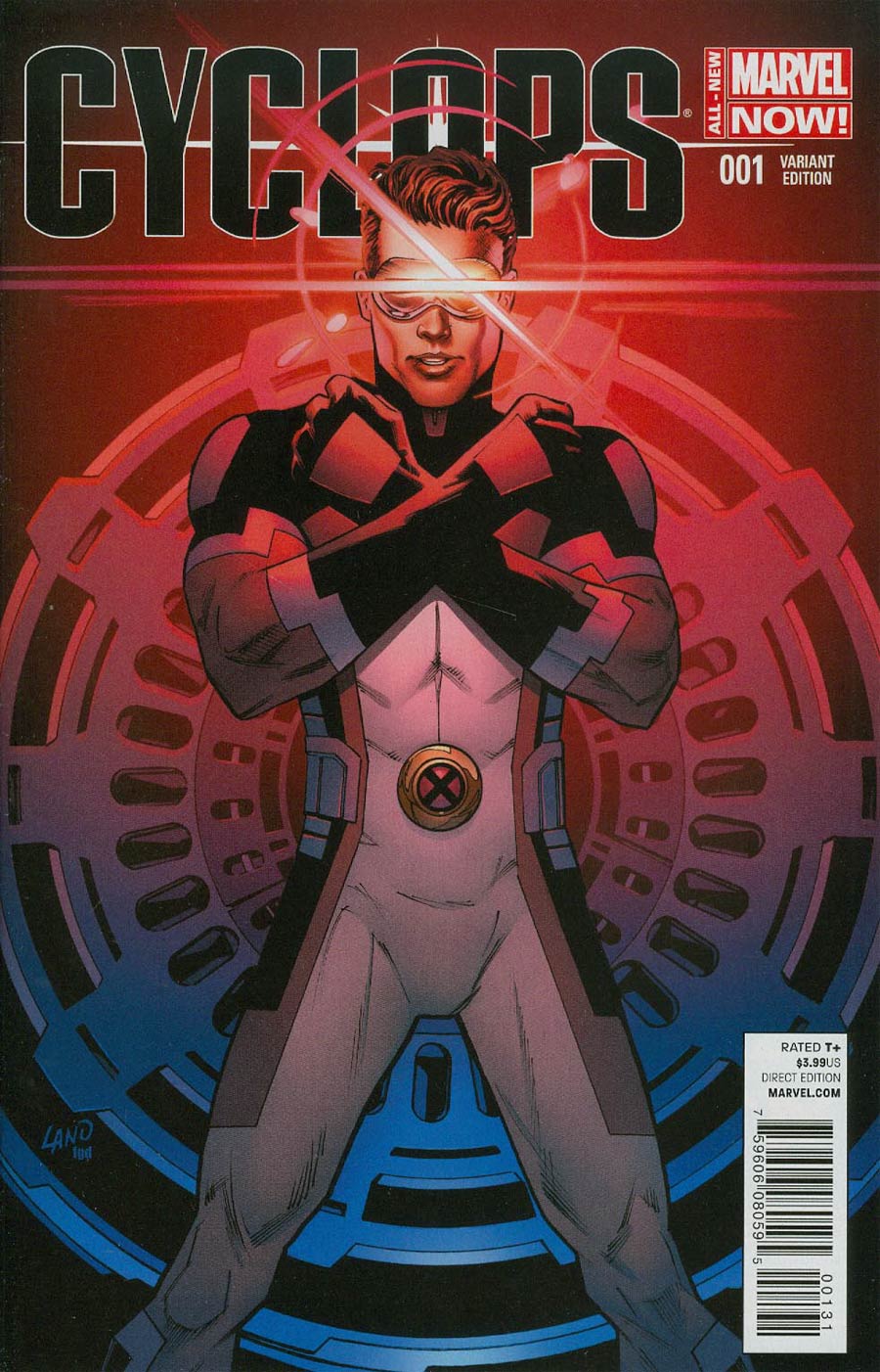 Cyclops Vol 2 #1 Cover C Incentive Greg Land Variant Cover