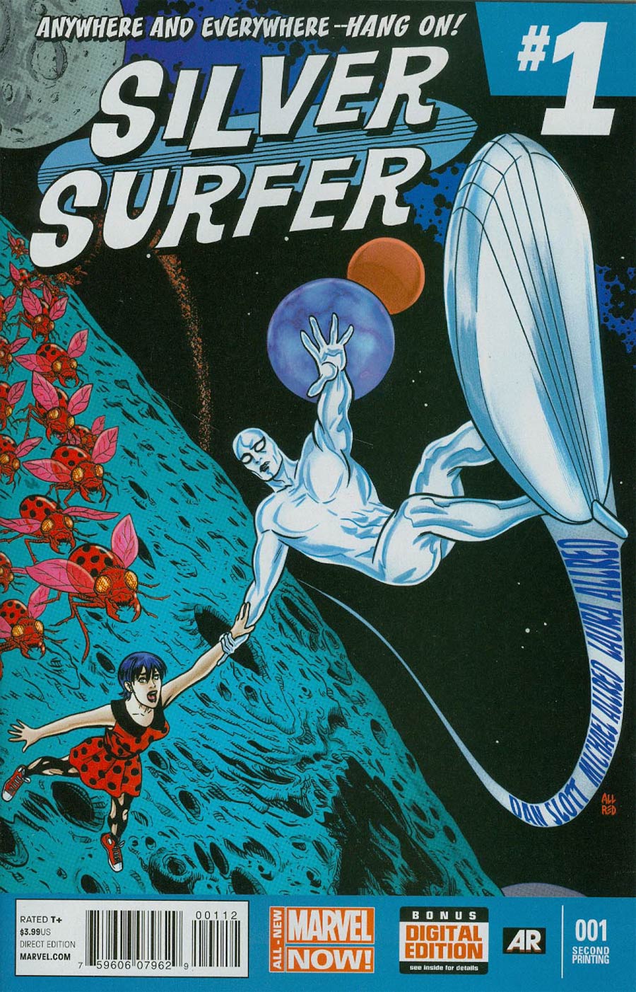 Silver Surfer Vol 6 #1 Cover F 2nd Ptg Michael Allred Variant Cover