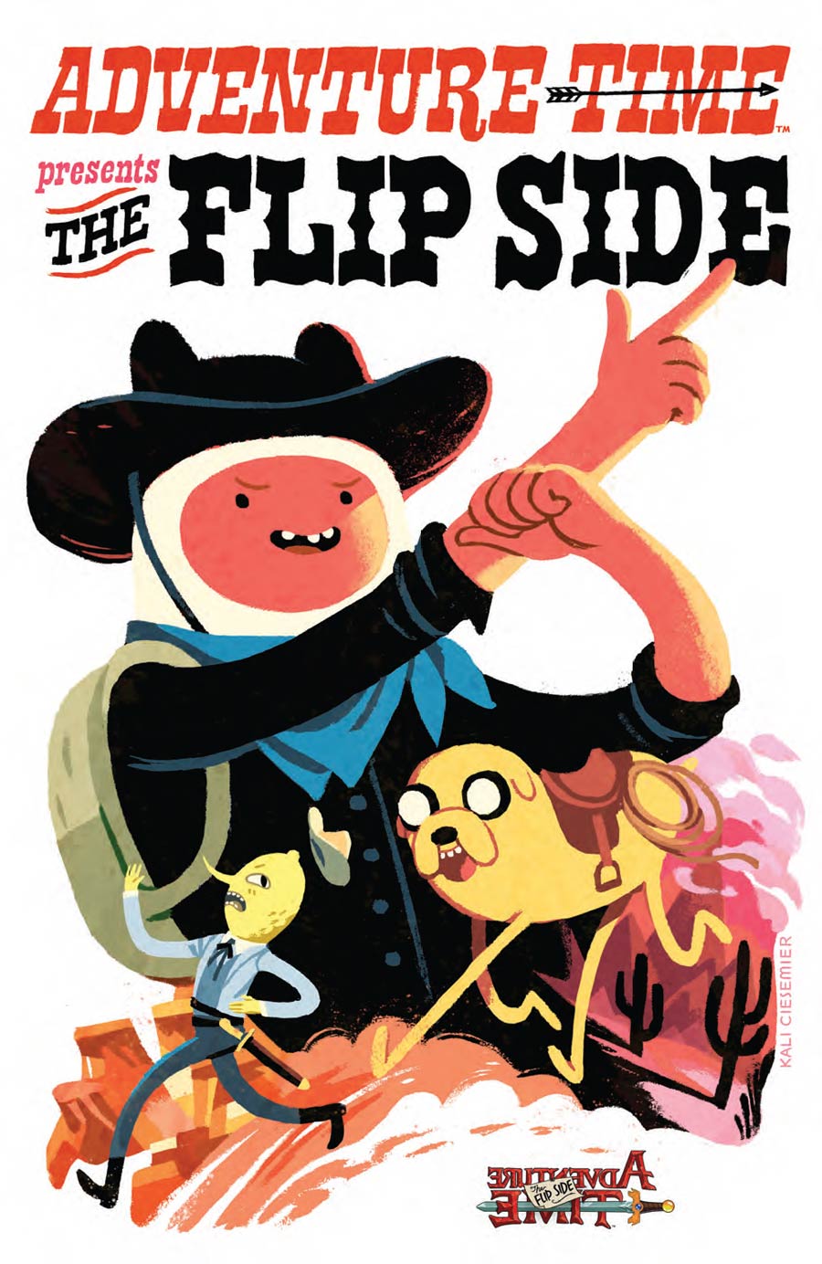 Adventure Time Flip Side #5 Cover D Incentive Kali Ciesemier Virgin Variant Cover