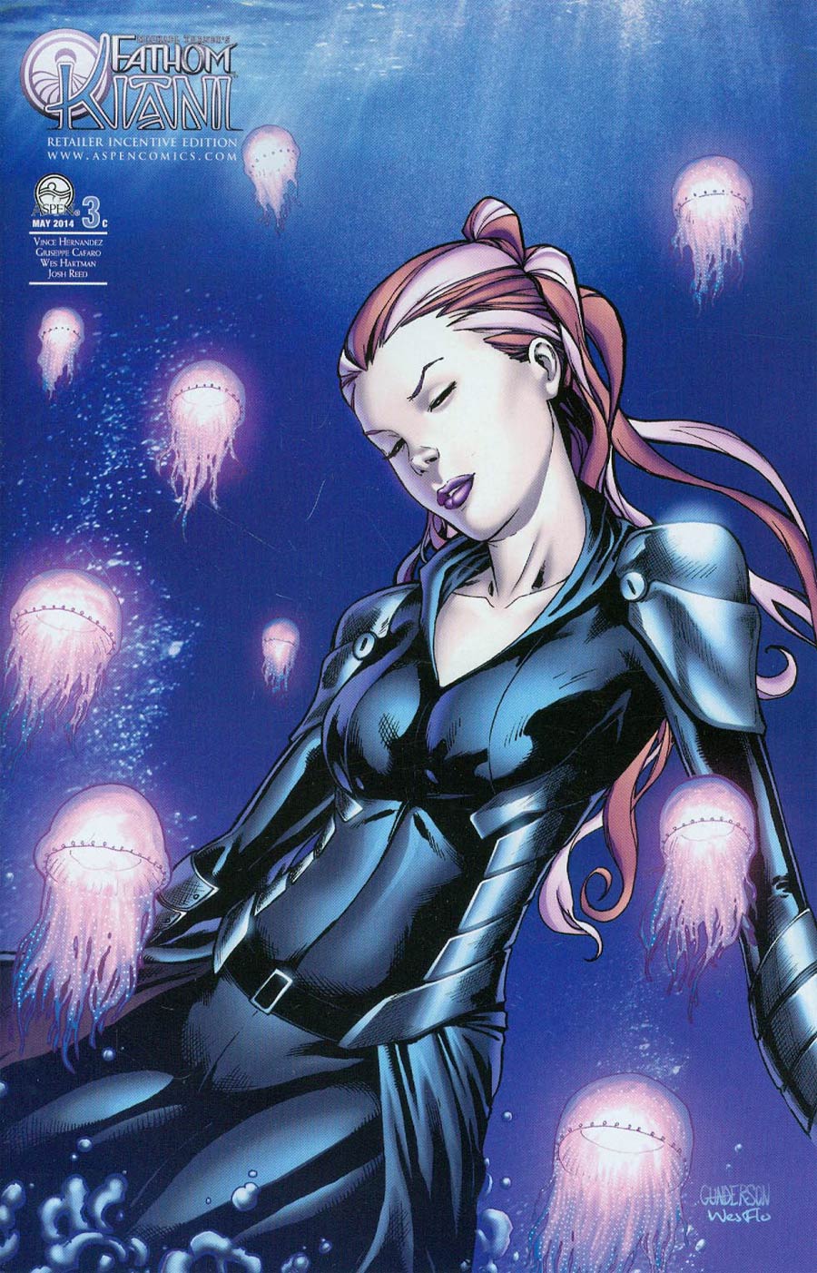 Fathom Kiani Vol 3 #3 Cover C Incentive Jordan Gunderson Variant Cover