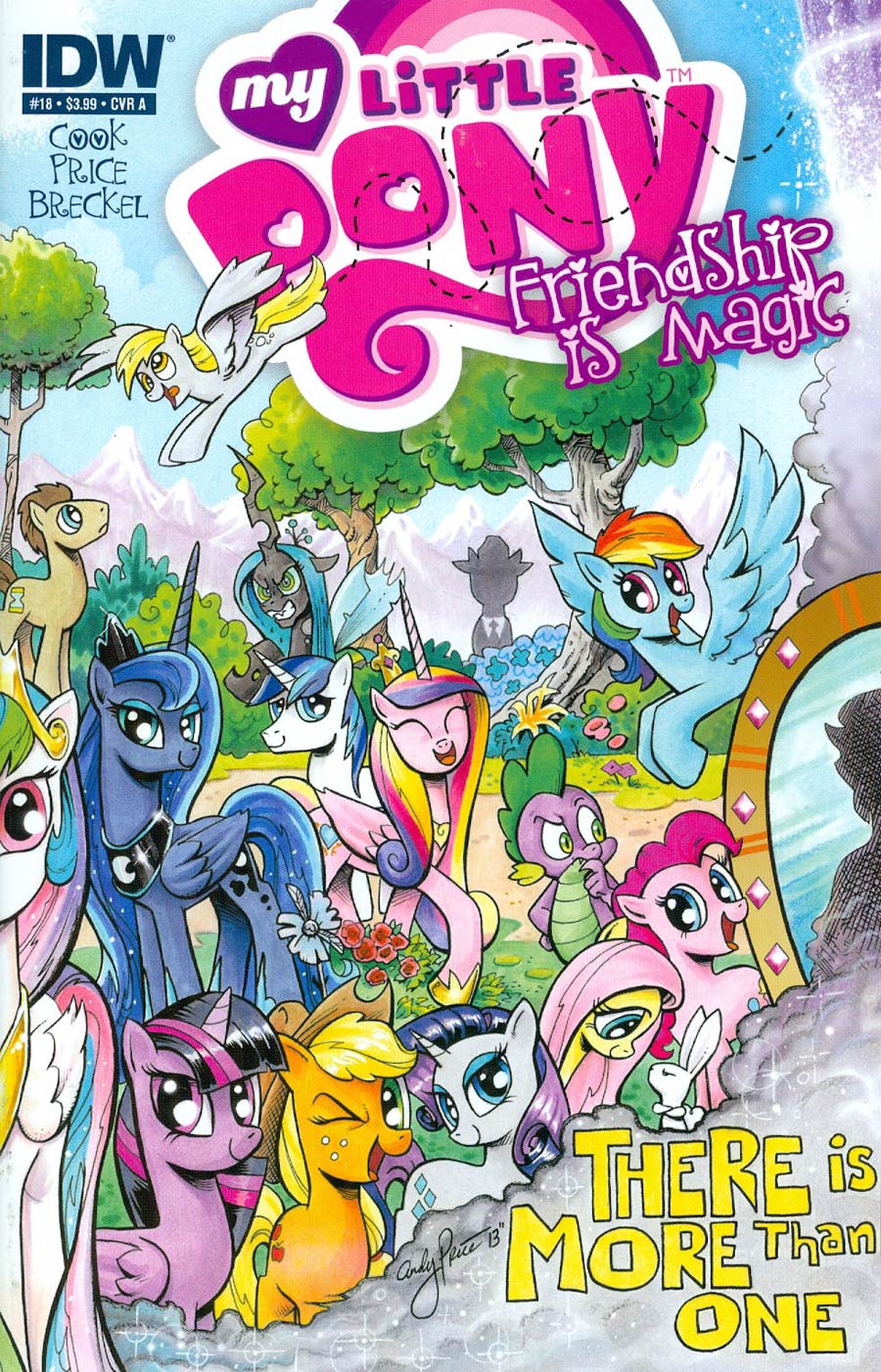 My Little Pony Friendship Is Magic #18 Cover A Regular Andy Price Cover