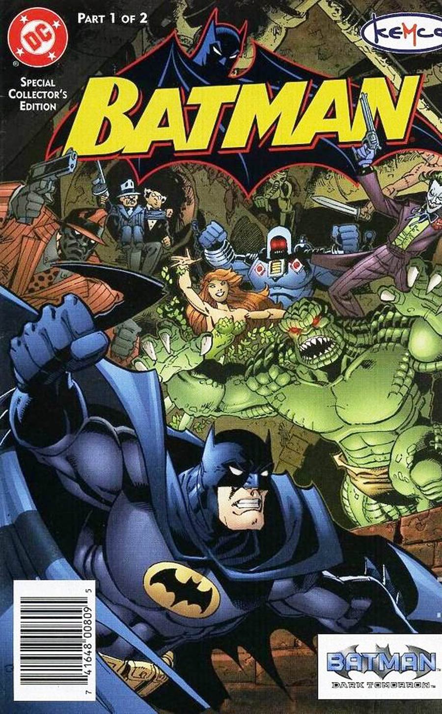 Batman Dark Tomorrow Promo Giveaway #1 Cover B